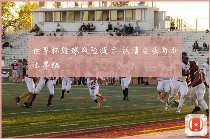 世界杯赌球风险提示 认清合法与非法界线